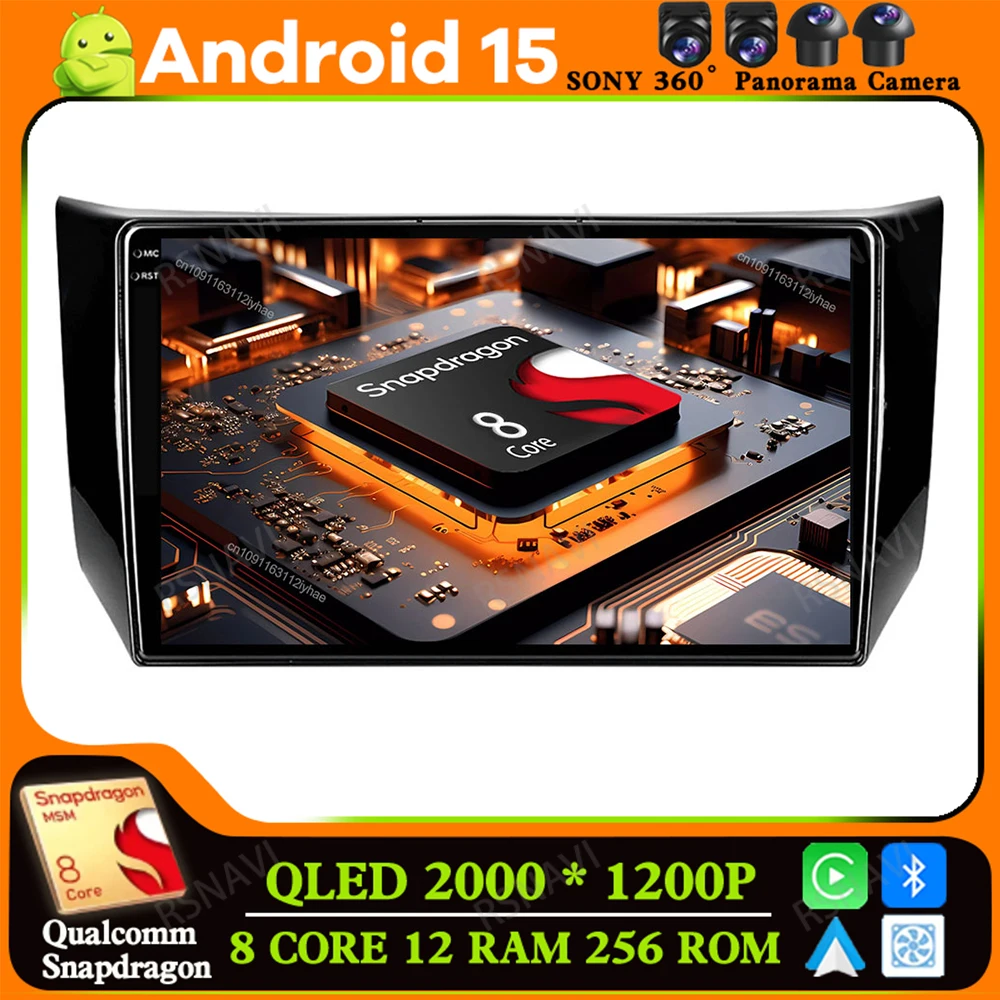 

Android 15 for Nissan Sylphy B17 Sentra 2012 2013 2014 20152016 2017 2018 BT Navigation 5G WIFI Car Radio AUTO Qualcomm GPS QLED
