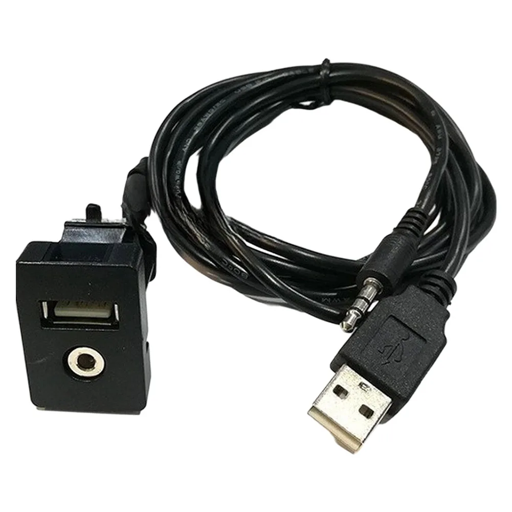 For Corolla For Camry For RAV4 Car Dash Flush Mount USB Port Panel Car Accessories