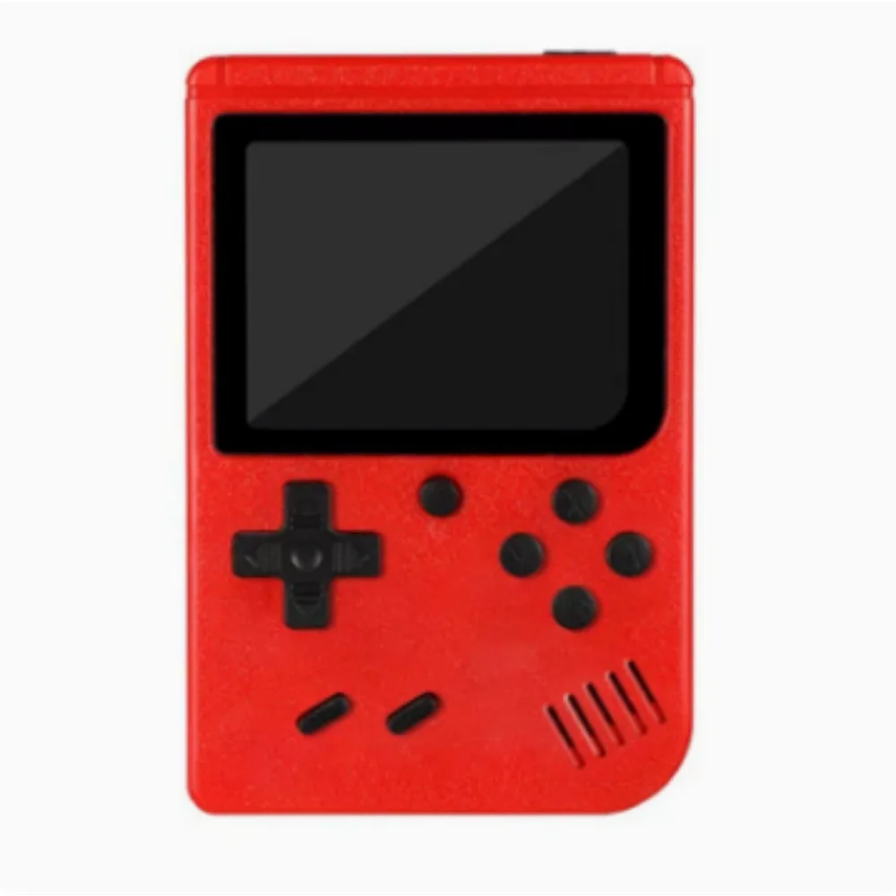 Neutral Macaron Handheld Game Console, Retro Mini Kids Toy Built-in 400 Games Single Player