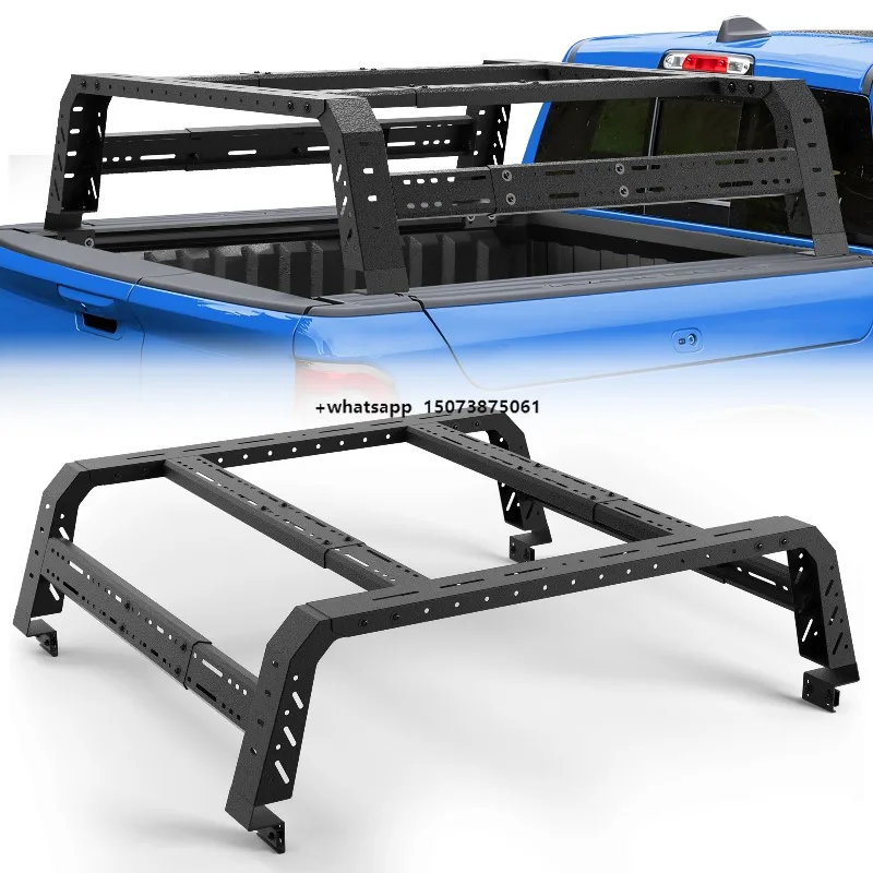 

Universal Truck With Bed Rails Bed Rack Off Road Auto Part For Gladiator Jt /tacoma/ /Titan
