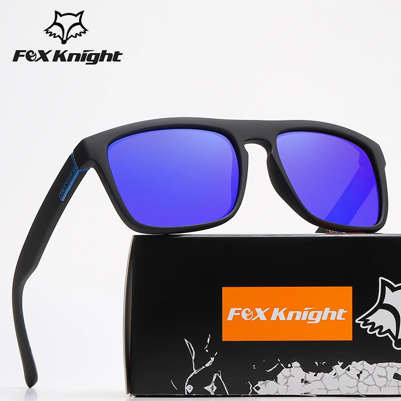 Fox Knight Sunglasses Polarized men's Retro Sunglasses Women's Beach surfing colorful Sunglasses UV400 luxury Sunglasses