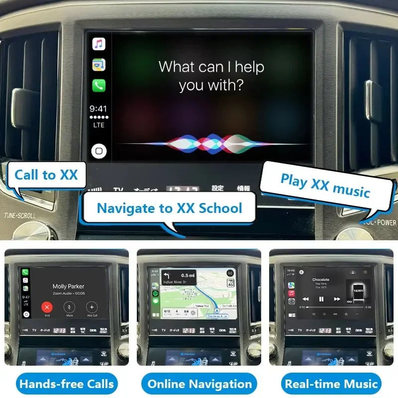 

S210 GRS210 GRS211 GRS214 ARS210 AWS210 AWS211 Автоэлектроника Беспроводной Apple CarPlay и Android Auto для автомобилей toyota