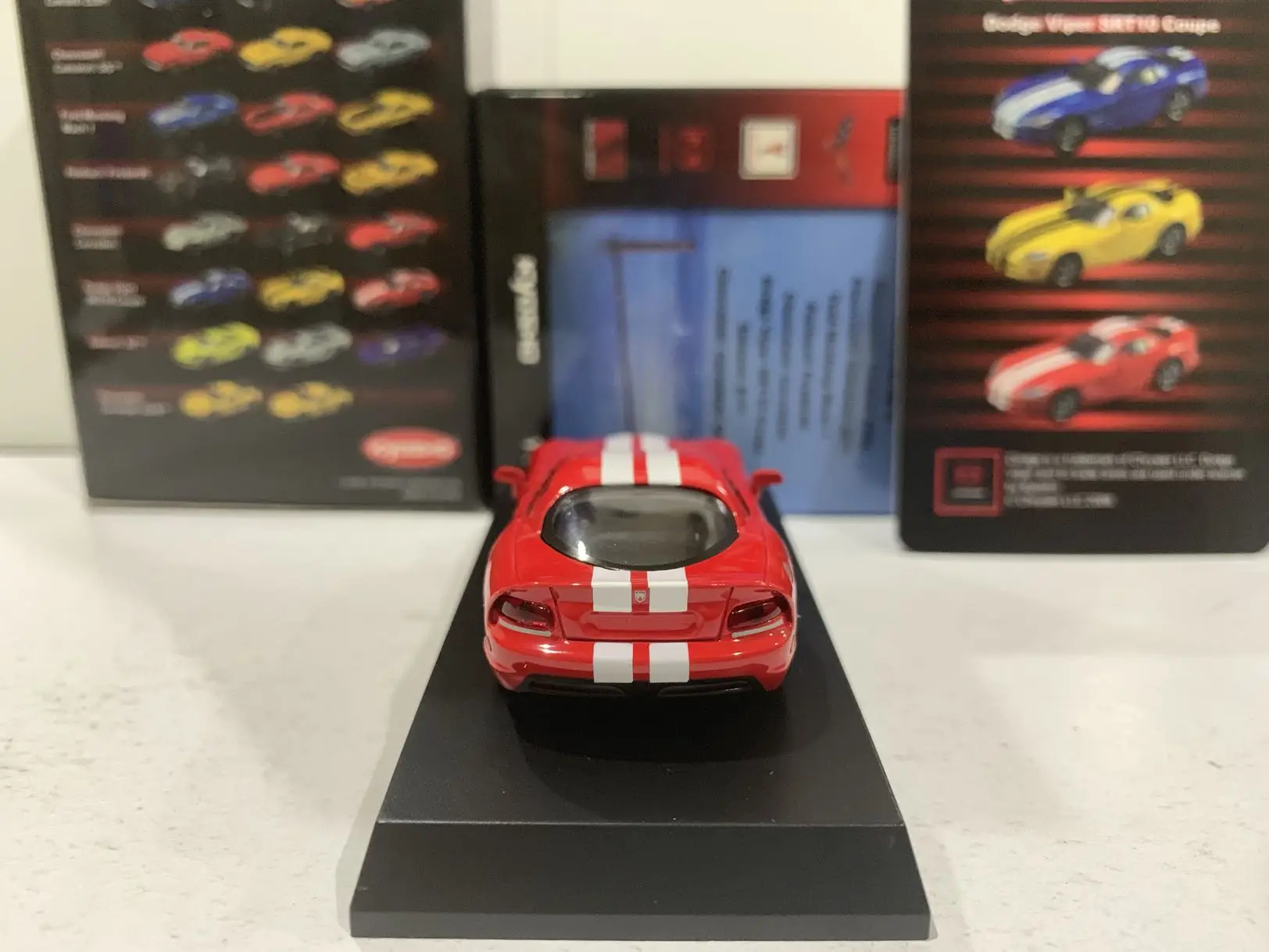 1/64 KYOSHO Dodge Viper SRT10 Coupe LM F1 RACING Collection of die-cast alloy car decoration model toys