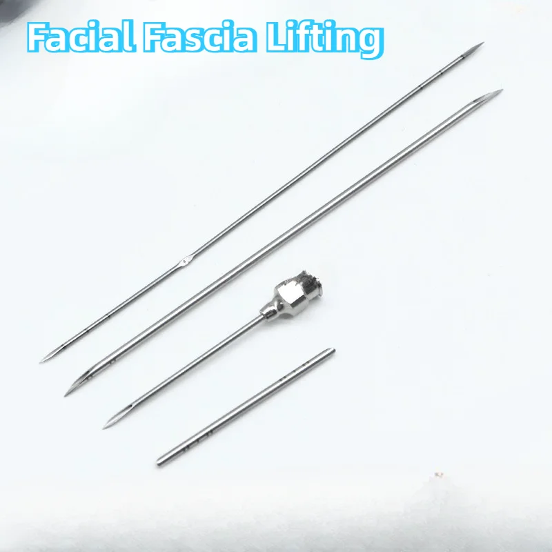 Plastic Surgery Face Lifting Thread Surgical Instruments Sharp Needle Face Lifting For Facial Fascia Lifting 17 sets Tool