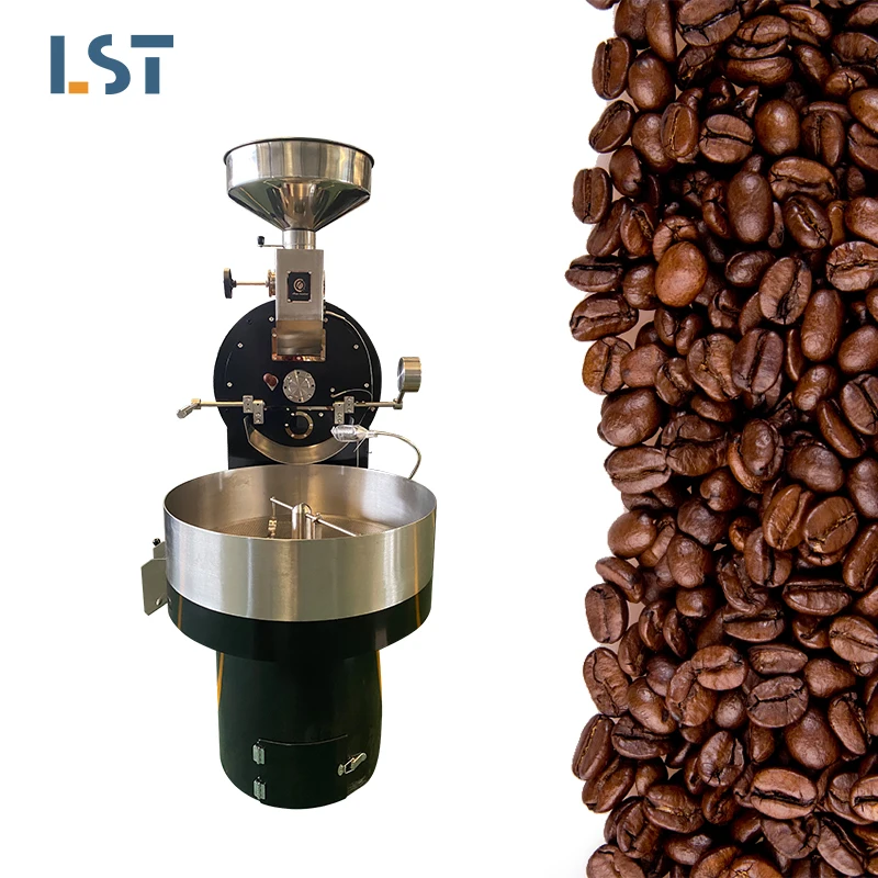 Machine à torréfaction de café électrique automatique, 5kg, 6kg, 10kg, Machine de cuisson de grains de café