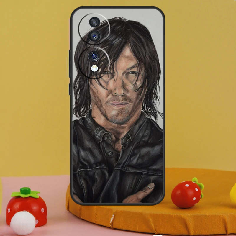 حافظة Daryl Dixon The Walking Dead لهاتف Honor 200 Pro X9c X9a X8a X7a X6a X7 X8 X9 X8b X9b Magic 5 6 50 70 90 Lite Cover