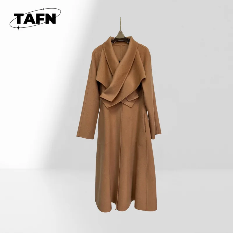 

Women's Spring Autumn Button-Up Overcoat Loose Fit Breasted Coat for Women Simple Style Windbreaker Jacket for Autumn AJ1850