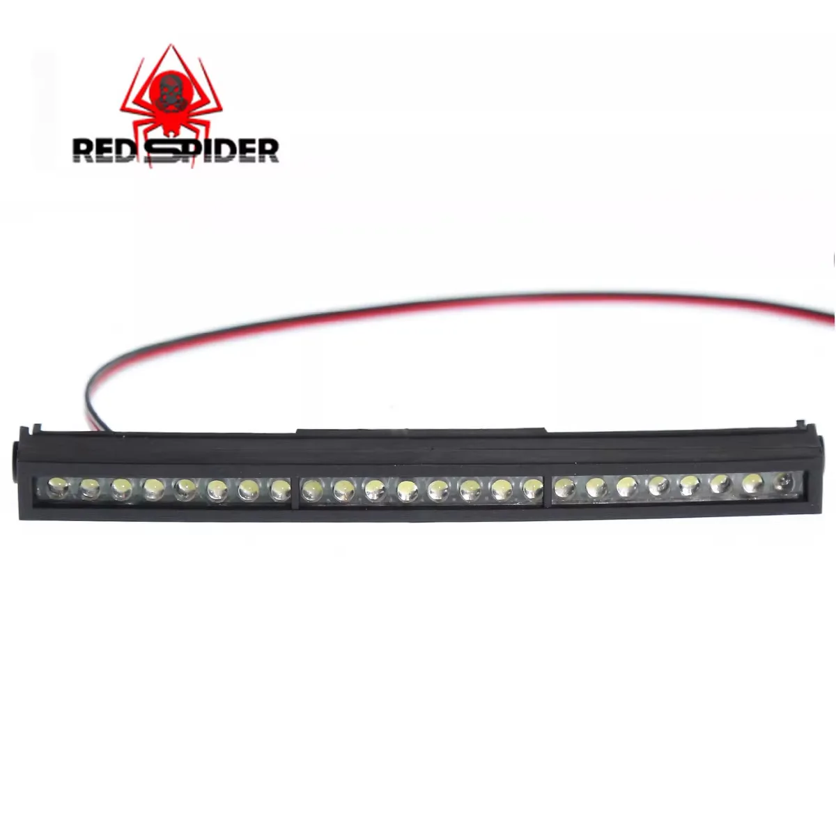 Metall-Biegeleuchte 116mm LED-Lichtleiste Dachlampe für Axial SCX10 90046 Traxxas TRX4 MJX H8H H8P 1/10 RC Auto Upgrade-Teile
