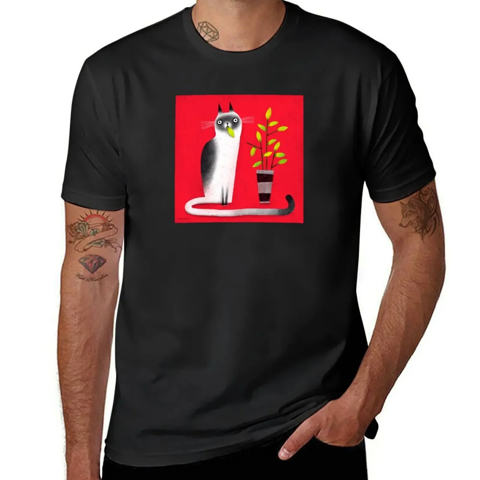 

SNACK CAT T-Shirt graphic t shirt vintage customizeds mens fashion