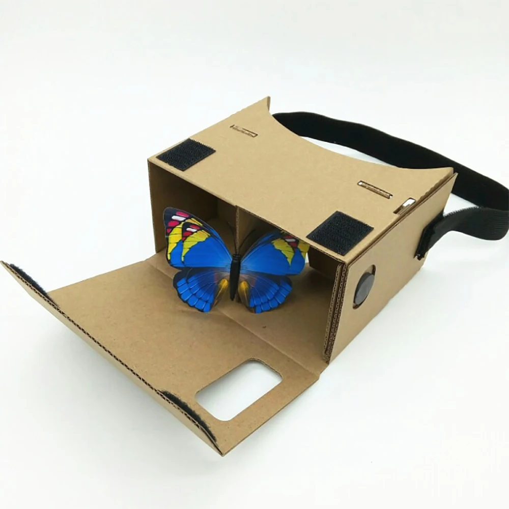 DIY Virtual Reality Glasses for Google Cardboard 3D Glasses37mm lens VR glasses For SmartPhones For Iphone X 7 8 VR