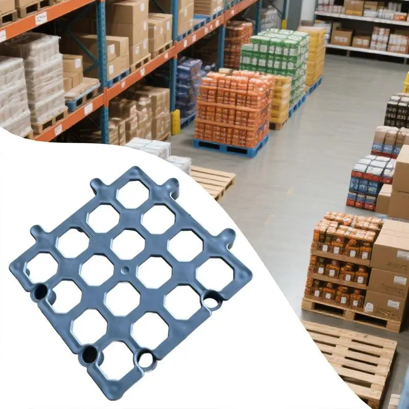 Basement Flooring Pallets Interlocking Floor Mat Riser Stand Waterproof Non Slip Grids Easy Stack Cushion For Deck Basement