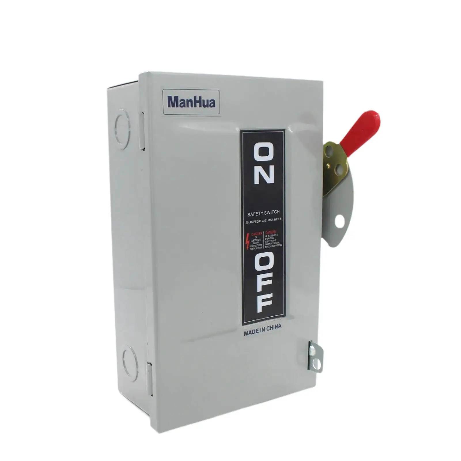 

Коробка выключателей 3P, 60 А, стальной корпус, простая сборка, в помещении и на открытом воздухе