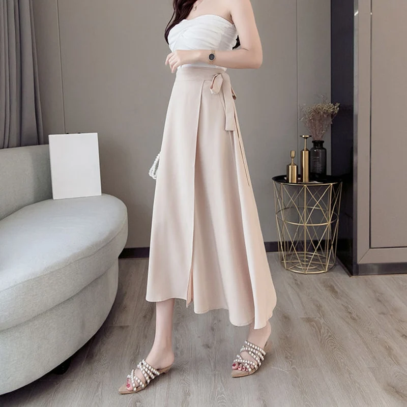 Solid color chiffon off-white