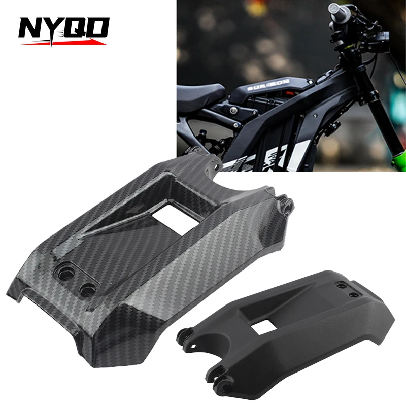 

Motocross Battery Protection Cover for SUR-Ron Surron Light Bee X Motorcycle Accessories Carbon Fiber Battery Compartment Cover