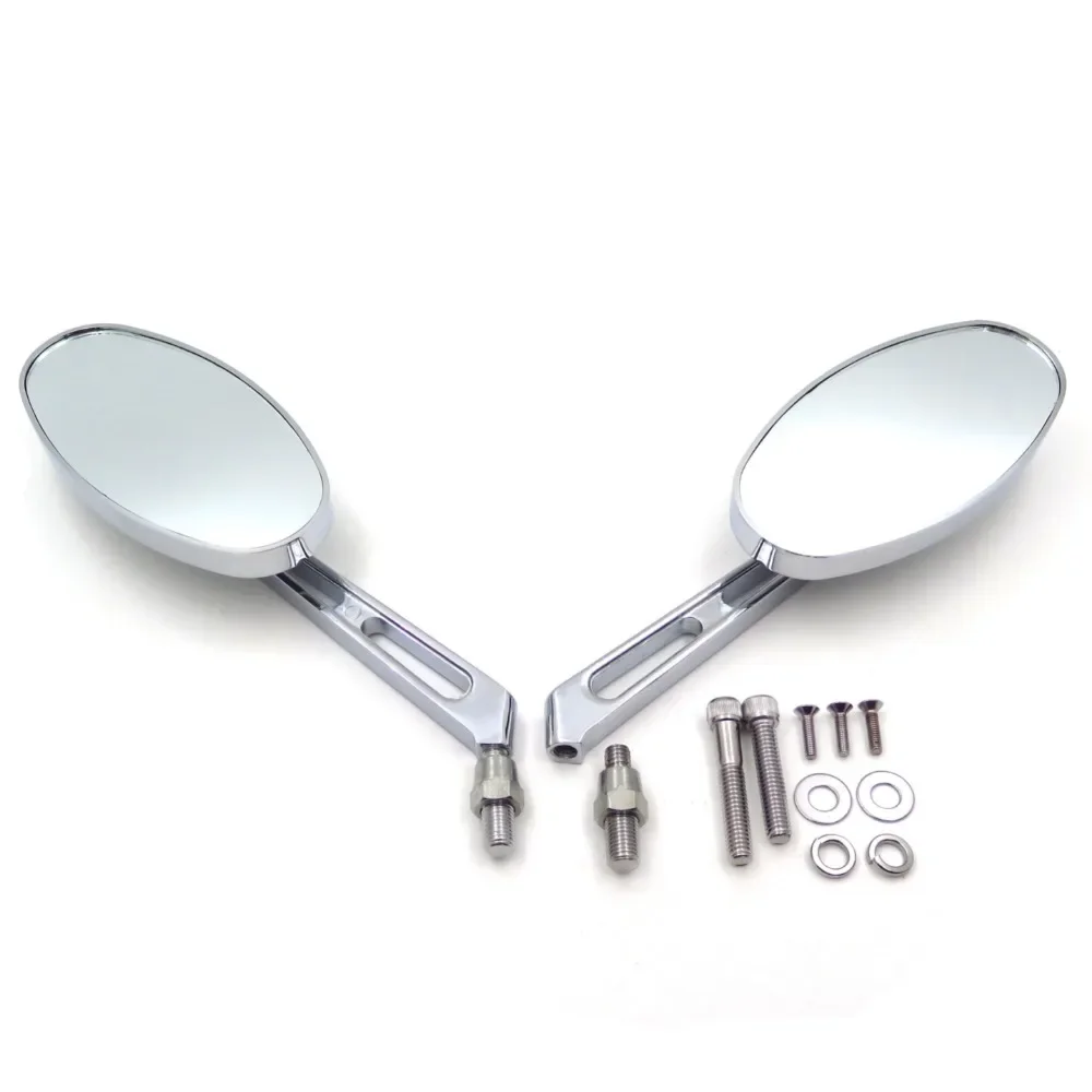 

Motorcycle Alloy Rearview Oval Mirror for Honda CBR600 F4/F4i 900RR 929RR 954RR RC51,Suzuki GSXR600/750/1000/1100/Hayabusa