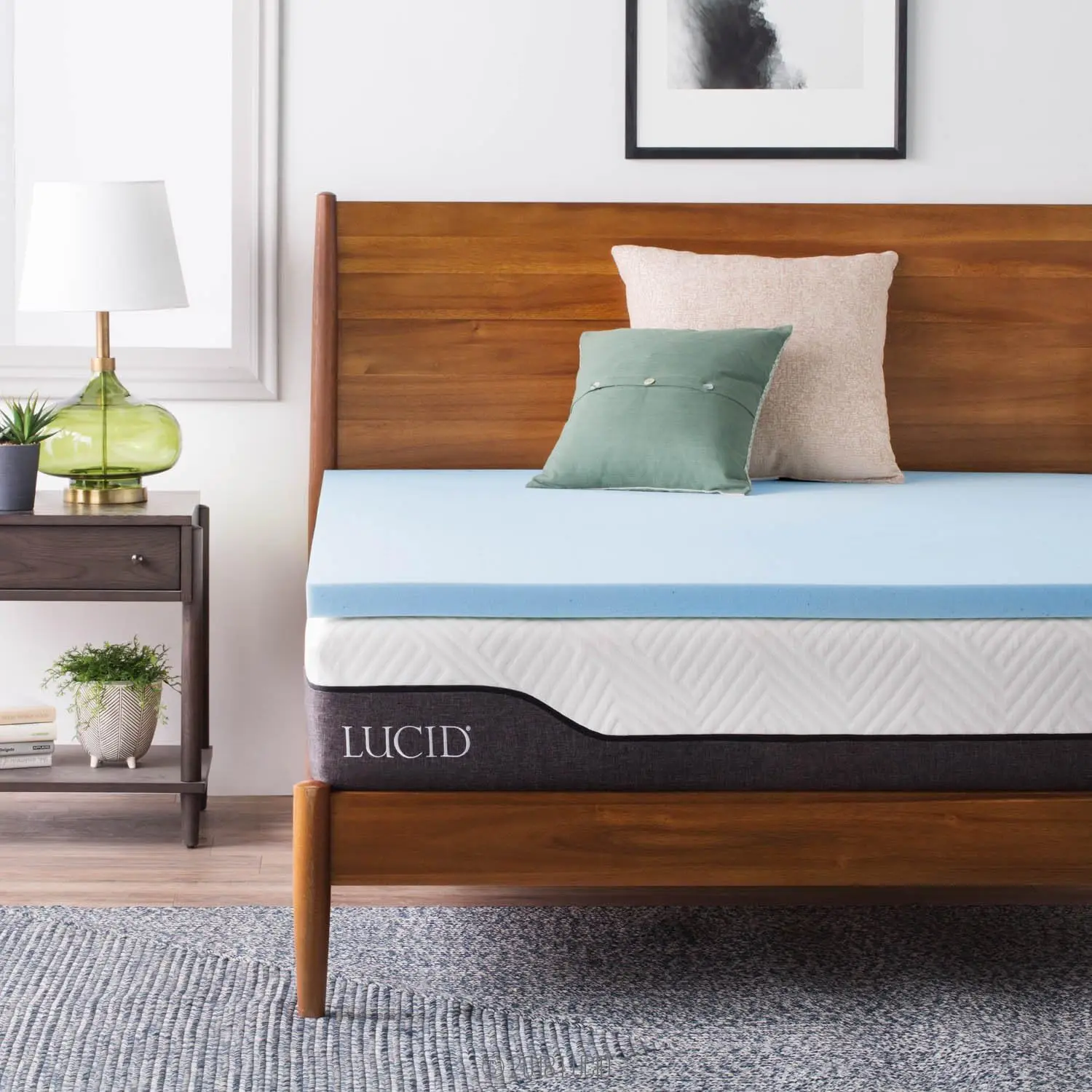 

Mattr Topper, Twin Xl, 2 H, Memory Foam - Gel Infused Mattr Topper - Certipur Certified