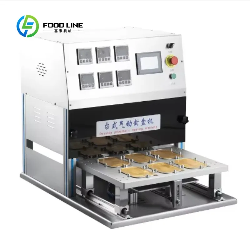 customized commercial vacuum skin packaging machine easy operation for meat seafood ready to eat meals