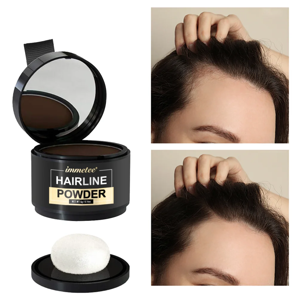 Hair Straightener - Puder do włosów Black 4g, puder