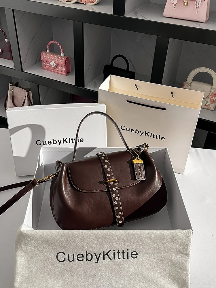 cueby-kittie-retro-large-capacity-women's-tote-bag-single-shoulder-crossbody-bag-casual-style-hard-leather-handbag
