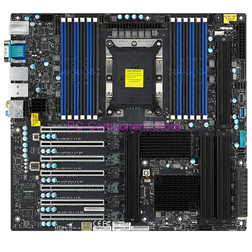 Imagem -02 - Suporte Motherboard para Supermicro Workstation X11spa-tf 2ª Geração Processadores Pci-e 3.0 M.2 Lga3647 Ddr4