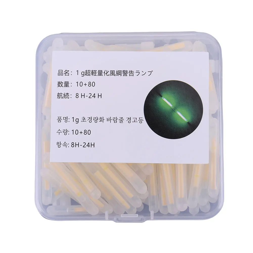 Wind Rope Warning Light Waterproof Tent Atmosphere Light Tent String Lamp Wind Rope Decoration Light for Outdoor Camping Picnic