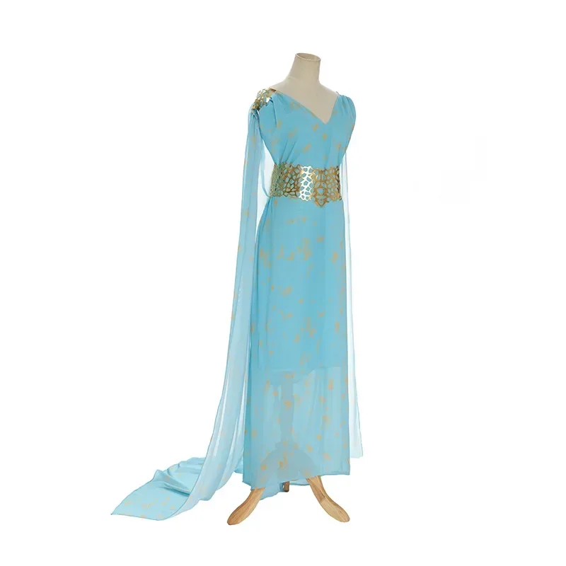 Costumi Cosplay Anime Dragon Mom Daenerys Dress Song of Ice and Fire Queen Dress UP Costumi di gioco di ruolo per feste di carnevale in maschera