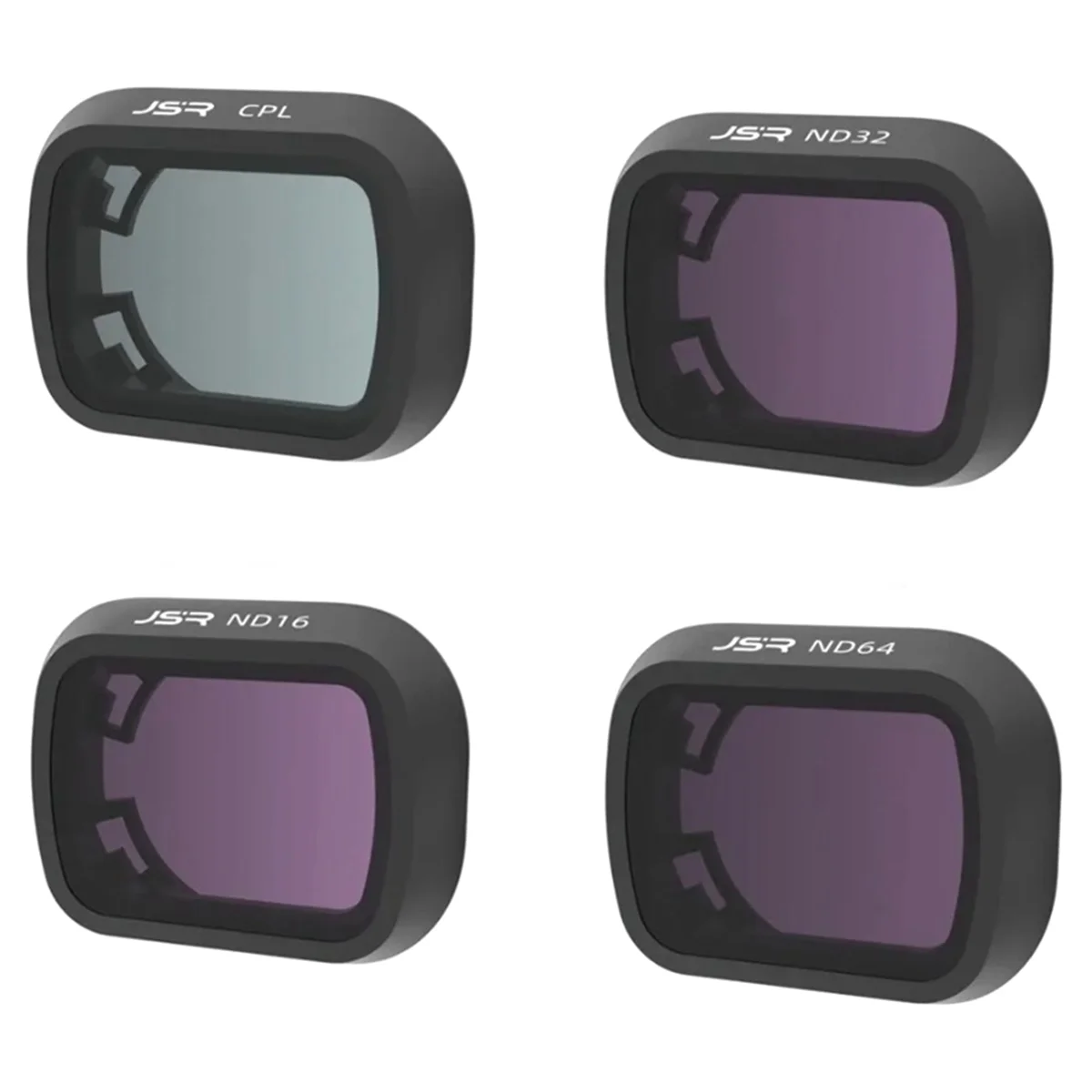 

ABIS-JSR JUNESTAR Drone Filter Set for Mini 4 Pro UV Lens Protection Polarized ND8 Light Reduction Filter Accessory B