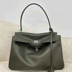 Genuine leather handbag new high-capacity soft top layer cowhide lazy and relaxed feeling, high-end feeling 40cm 35cm 29cm 23cm