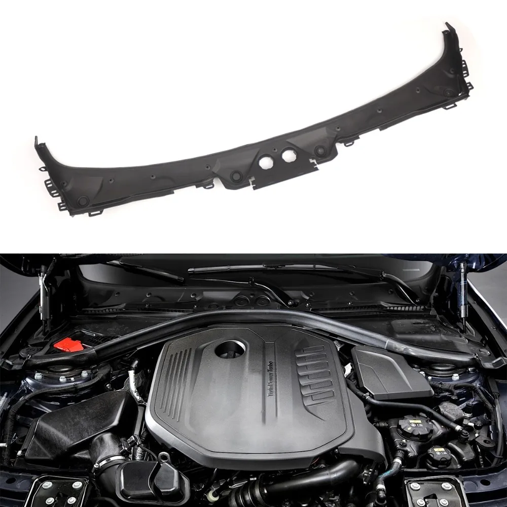 51717285920 كوبيه ، للتحويل ممسحة زجاج أمامي غطاء لوحة القلنسوة يناسب لسيارات BMW 2014 2015 2016 F32 F33 F36 428i 430i 435i 440i M4