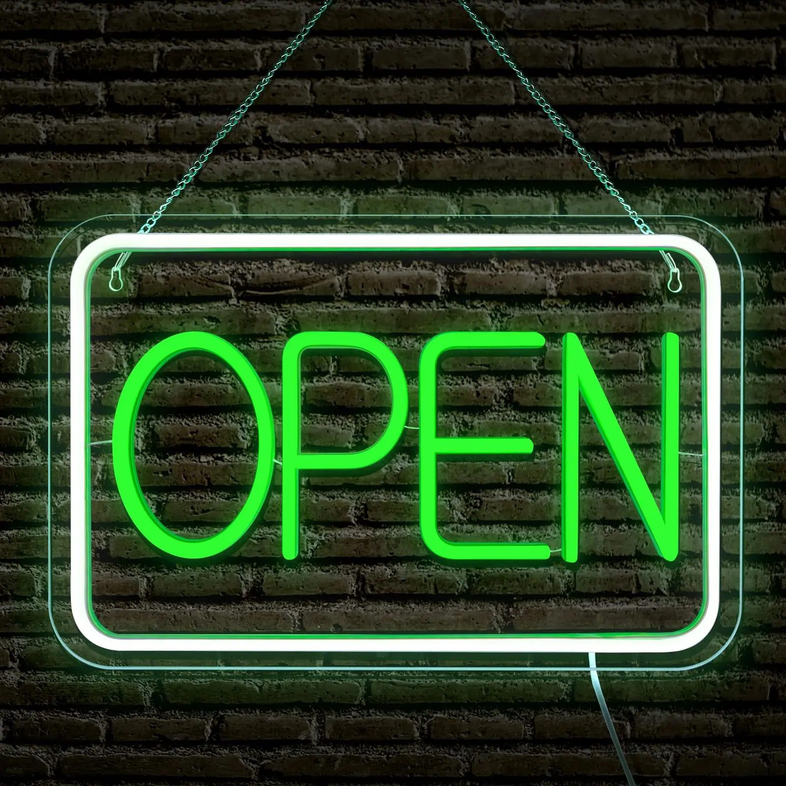 

Open Neon Sign LED Neon Light Sign for Business Storefront Window Glass Door Shop Store Florists Bar Salon Cafes Restaurant Pubs