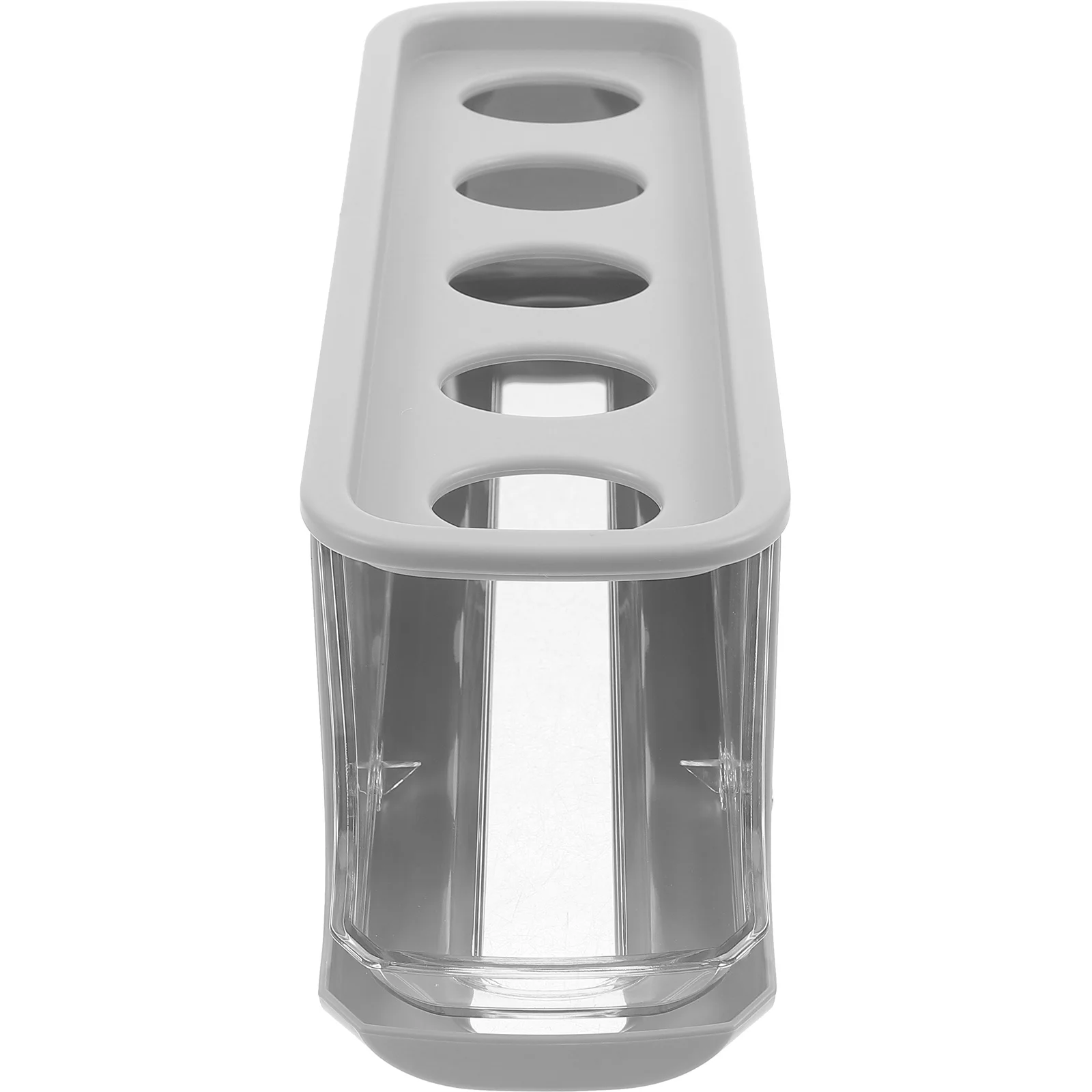 

Plastic 2-Tier Egg Stand for Refrigerator Door Slim Design Fridge Egg Holder Roll Eggs Dispenser Storage Tray Convenient Easy