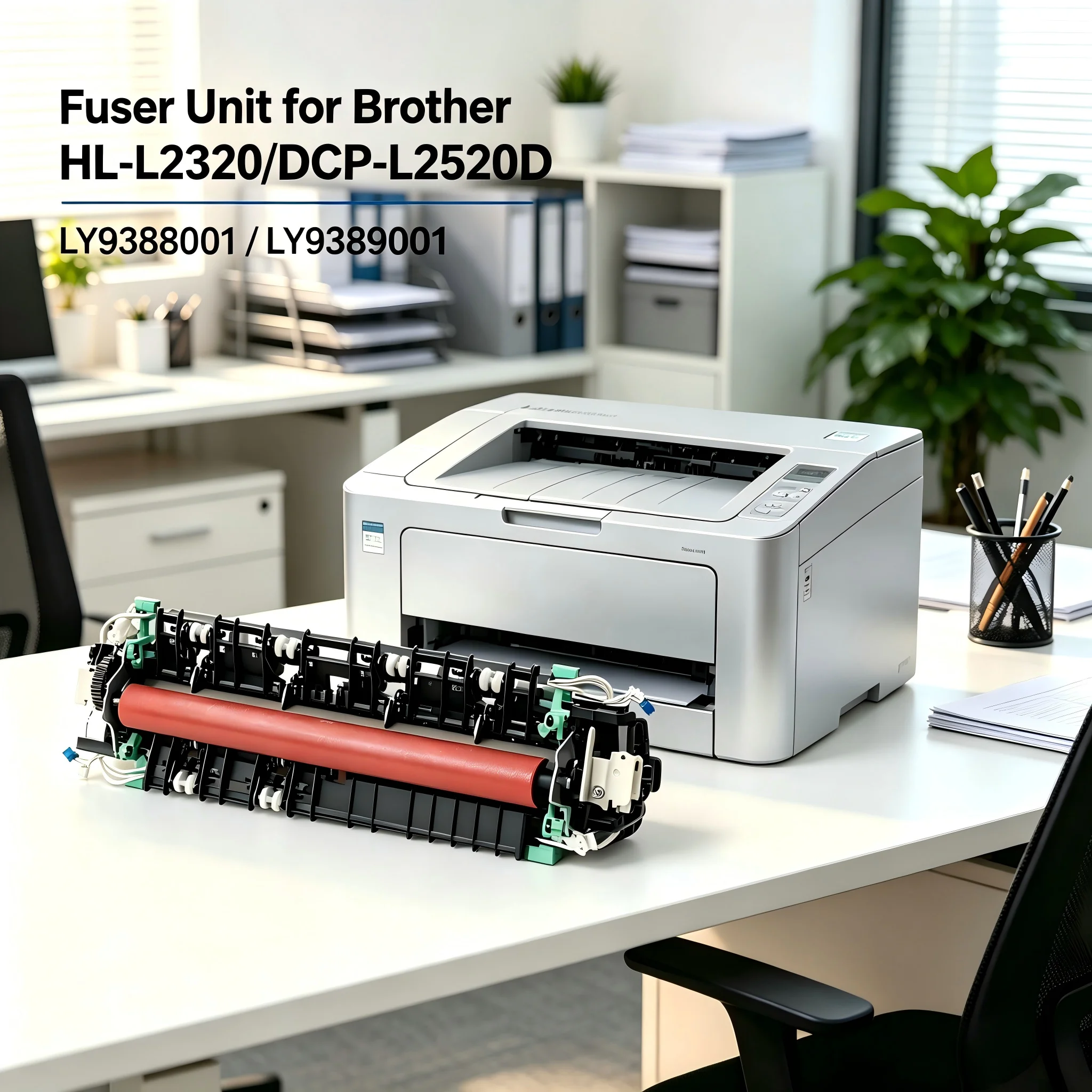 

Блок термозакрепления (фьюзер) LY9388001 для Brother HL-L2320, L2360DN, L2365DW, L2380DW, DCP-L2520D, L2540DW, MFC-L2700D, L2740DW, LY938900