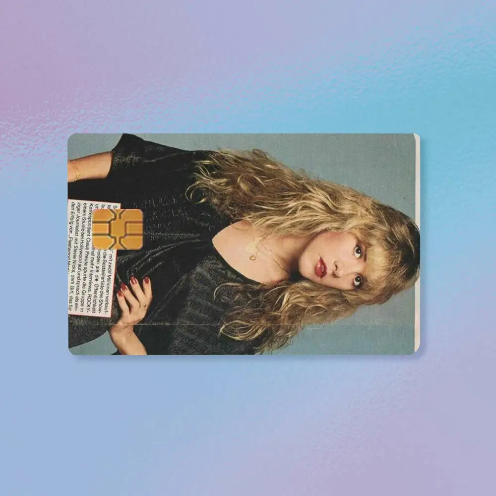 In Stevie Nicks We Trust  Credit Card HD Stickers Premium matte film effectively prevents fingerprints and daily abrasion.