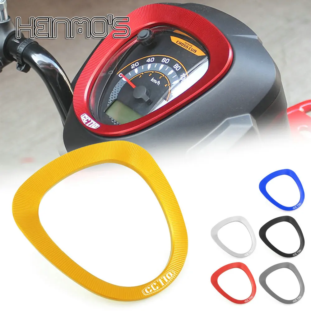 

For Honda Cross Cub CC110 CC 110 motorcycle instrument frame Cover Trim CNC Aluminum Decorative protective accessories