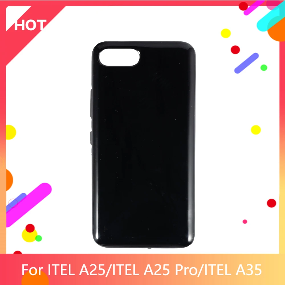 A25 Case Matte Soft Silicone TPU Back Cover For ITEL A25 Pro ITEL A35 Phone Case Slim shockproof