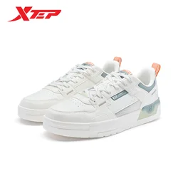 Xtep Skateboarding Shoes For Men 2024 Summer Everyday Men's Skate Shoes Thick Sole Rebound Breathable Soft Sneakers 976219310036