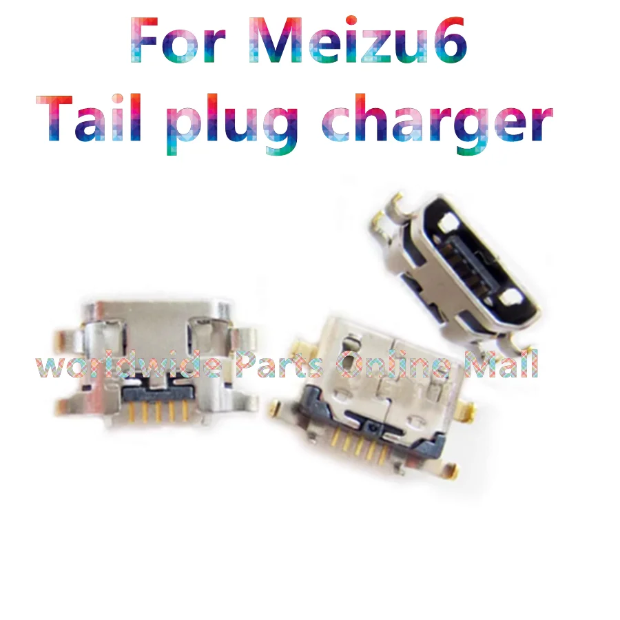 10pcs-200pcs For Meizu6 6 USB Charging Connector Plug Dock Socket Port