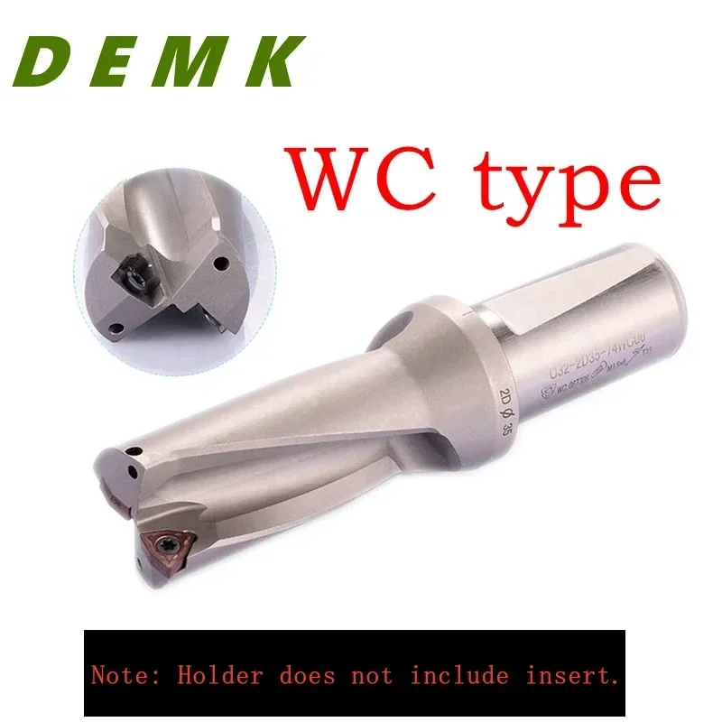 Wiertło wtykowe serii WC U wiertło 2D 3D 4D 5D 14mm-50mm szybko dla każdej serii WCMX WCMT wkładka mechaniczna tokarka zestaw wierteł CNC