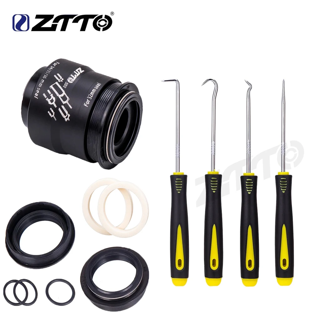 ZTTO 30/32/34/35/36/38/40 مللي متر دراجة شوكة ختم ممسحة أداة مجموعة دراجة تعليق النفط ختم سائق مزيل أدوات الغبار ختم النفط الإسفنج