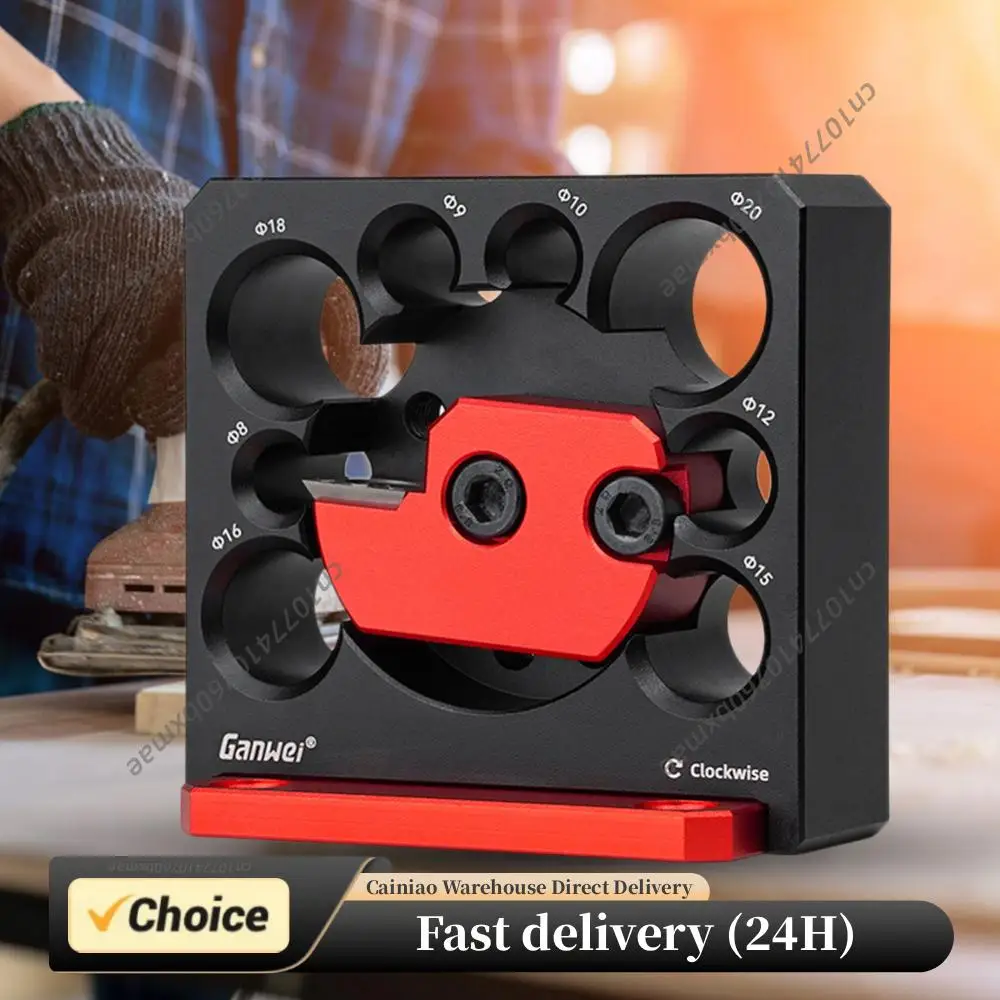 

Регулируемый фрезерный станок для изготовления круглых деревянных стержней (8-20 мм) с твердосплавным лезвием и зажимом для изготовления дюбелей для деревообработки