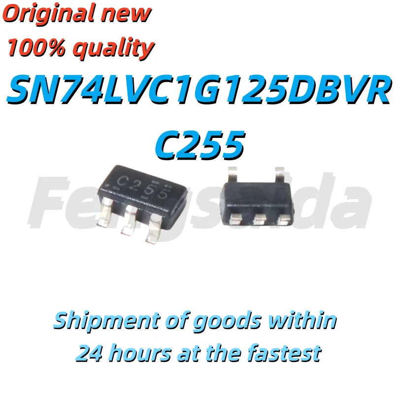 (20-50 Pieces) SN74LVC1G125DBVR 74LVC1G125 SN74LVC1G125 C255 sot23-5,100% 신제품