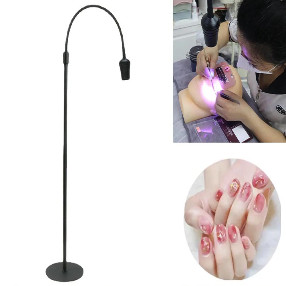 MERHOLE 10W New Eyelash Beauty Nail Glue Fast Curing Lamp False Eyelashes Grafting LED UV Gel Curing Lamp