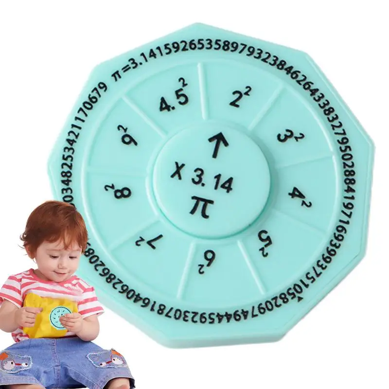 Math Learning Spinner Learning Math Pi Spinner Toy Fidget For Students High School Boys Girls Interactive Learning Tool For