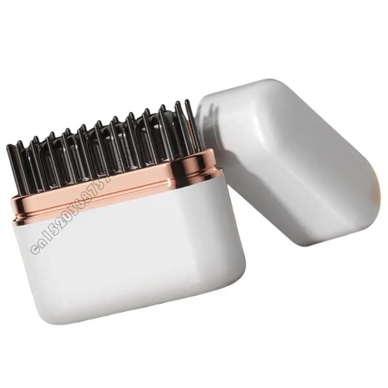 

4xfb Беспроводные волосы выпрямляют щетки для укладки инструментов для прическа для волос.