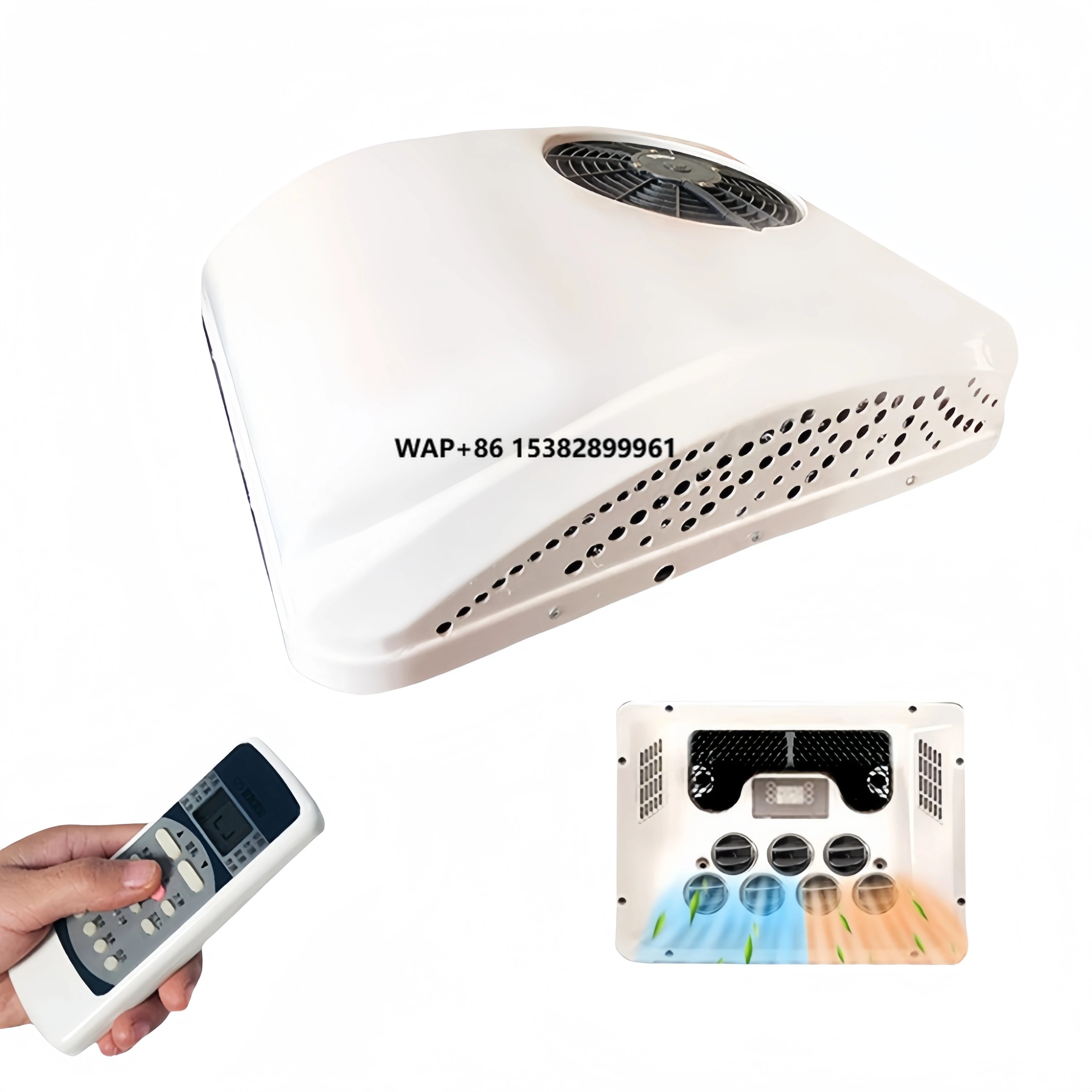 

RGFROST 24V Universal Classic New 12 Volt Portable DC Split Air Conditioning System for Cars & Trucks Universal Car Air