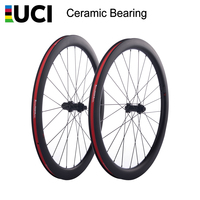 Carbon Wheels Ceramic Bearing 700C Disc Brake Wheels Center Lock Gravel Bike Wheels 25/28/30mm Wide Road Cycling Carbon Wheelset