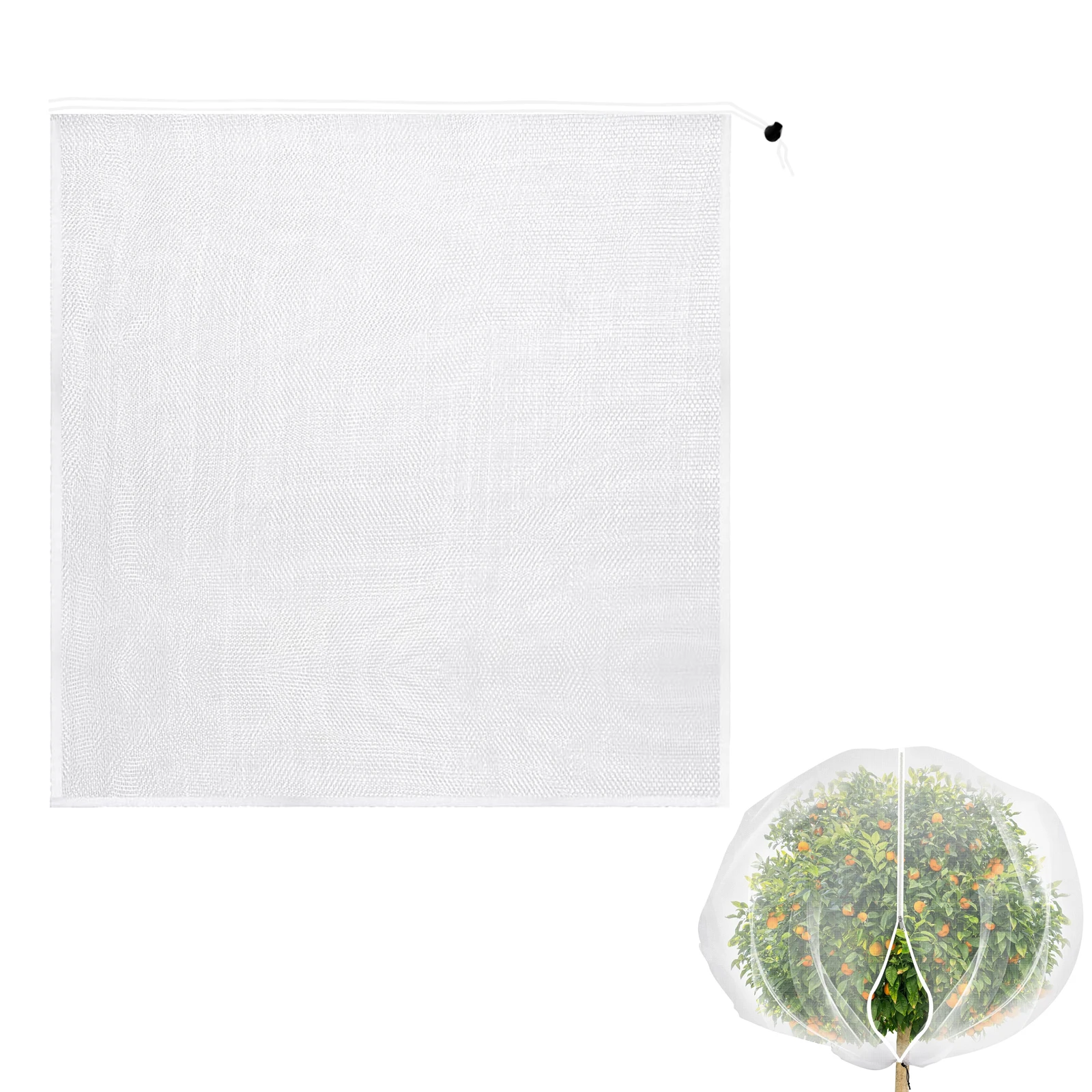 

Large Fruit Tree Netting Bags Multipurpose tection Zipper Netting for Home Outdoor Garden Landscape