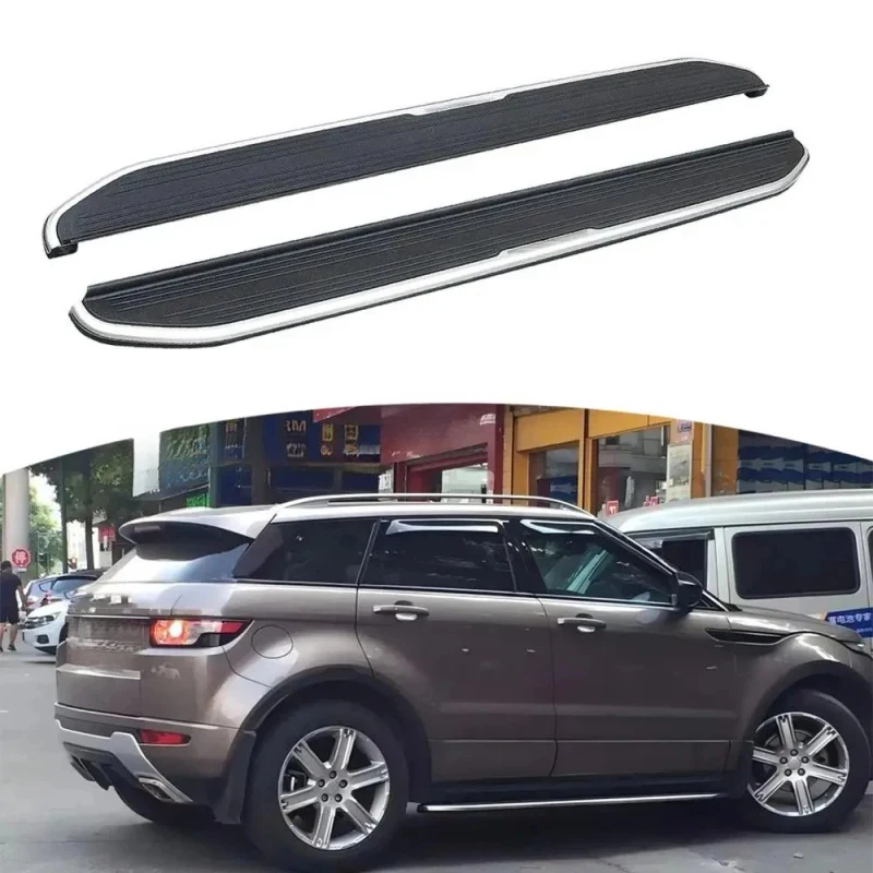 High Quality PCS Side Steps Running Boards Fits LR Evoque L - Aluminum Durle Hot Selling