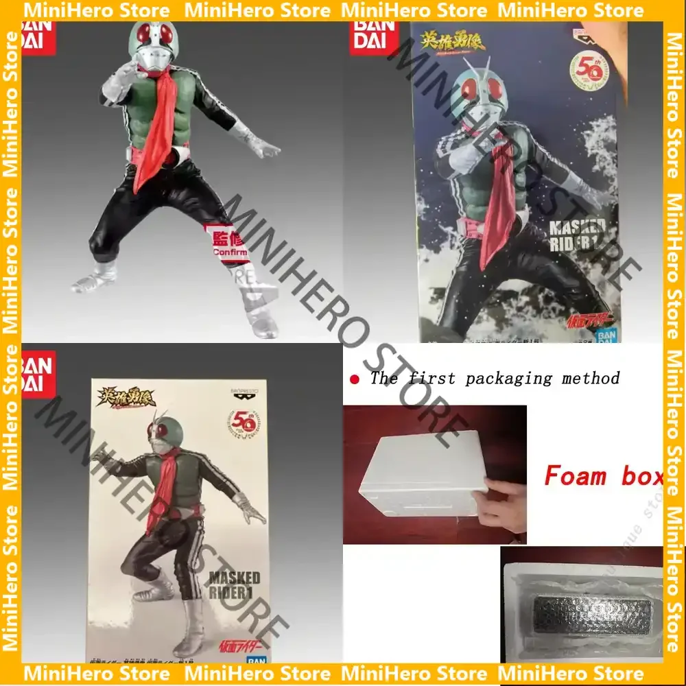 

В наличии Оригинальная коллекционная фигурка BANDAI BANPRESTO Kamen Rider из ПВХ, масштаб 1/8