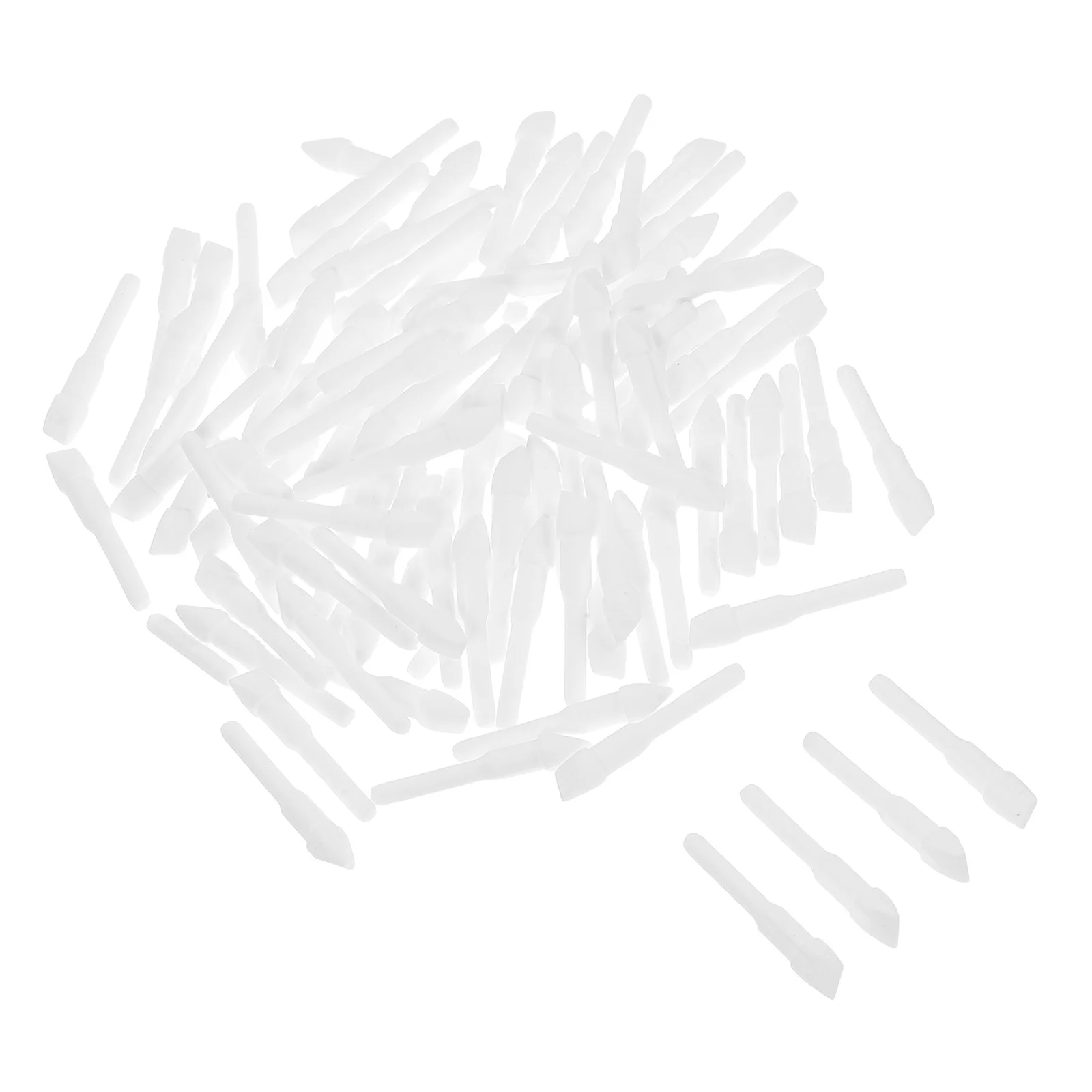 100 قطعة من رؤوس بديلة ناعمة لعلامات الطلاء بالألوان المائية وأطراف قلم الرسم والكتابة وقابلة لإعادة الملء